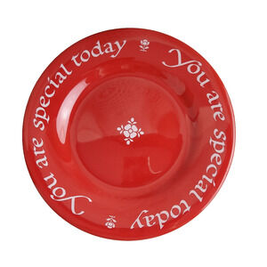 The Original Red Plate Co. 1979 "You are Special Today" California VTG w/Sticker